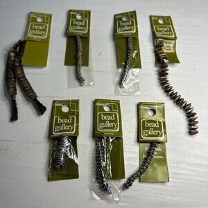Bead Gallery Metal Spacer Bead Component Lot NOS